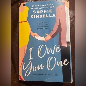 I Owe You One by Sophie Kinsella - Blue Cover